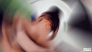 Avery Black and Lulu Chu Share Apollo's Dick