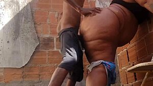 Fuck Delicious BBW at Construction Site