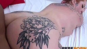 Angie Babydoll Mature With Doll Face And Chocolate Encuster Getting Fucked Doggystyle By Big Cock