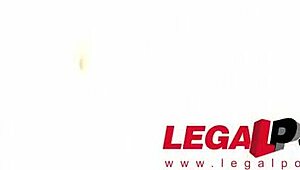 Florane Russell Takes First Double Penetration Like a Champ!