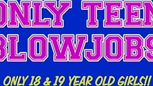 nasty teen learns phallus sucking with cumshot instructions