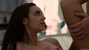 cute dimpled latina eliza ibarra gets sensually fucked by big cock bf