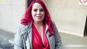 Caught with the curvy babe? Watch the full video.