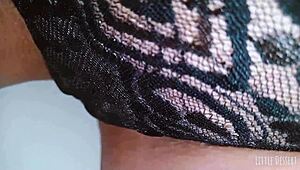 I can’t help fingering my pink pussy in a public restroom, caught on hidden cam voyeur