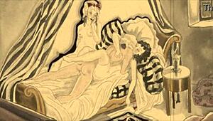 Vintage erotic drawings excite!