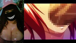 Redhead Girl With Big Tits Fucks In School Cosplay.