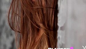 The petite babe danced passionately outdoors, shaking her big tits before the hot brunette joined in