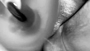 Juicy Phat Pussy Squirts Hard In Contrast