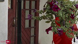 man, this flexible blonde babe is lovin’ hard ass fuckin’ with me, no doubt!