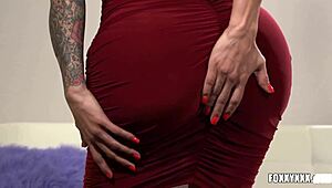 Hot Anal Play Of Beautiful Tranny Brunette