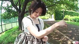 Japanese Babe Mizuki Gets Her Hairy Pussy Loaded With Cum