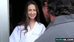 Cassidy Klein Erotic Massage Turns Into Hardcore Action
