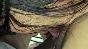 Negão dotado banging me while I suck my naughty friend