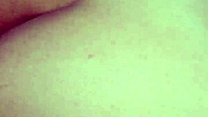 friend with big ass asks to use bathroom but ends with doggystyle creampie squirting