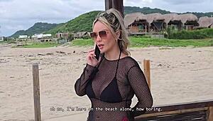 outdoor encounter with a stranger i met on the beach - max betancur & tatiana alvarez