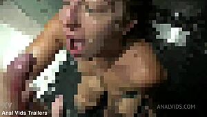 Part 2 Behind the Scenes: Venom Evil Pushed to Limits with Rough Anal Gape and Spit Slapping BTS