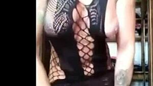 Gorgeous Redhead Sucks Black Dick in Heels