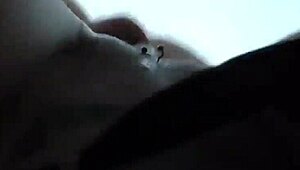 The big black guy fucked the man's wife in a double penetration scene