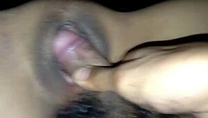 Pretty friend spreads shaved pussy for tight fucking