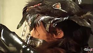 Madame Noir in Female Domination Session with Toys and Squirting