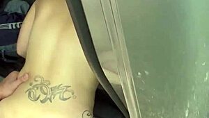 Big Booty Hooker Rides Customer Reverse Cowgirl Intensely, Swallows Cum