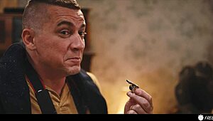 French Brunette With Fake Enhanced Huge Boobs Gets Her Nipples Sucked While Frozen In Time