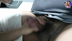 Babysitter Sucks Husband's Dick Then Gets Fucked Until Creampie