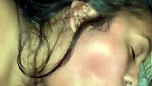 Tinder Girl Deepthroats Slave Cock!