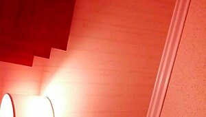 Mature Asian Hooker in Brothel Licks Feet Before Creampie