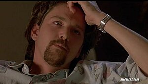 Janet Gunn topless in night of the running man!