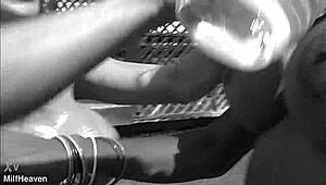 shannon and shi get cum on big tits 😍