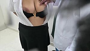 i'm the doctor misusing my patient in the clinic