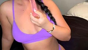 horny british solo toy 😈