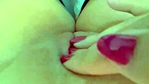 Stepsister's Virgin Pussy Fingered to Orgasm! Latina Beauty Moans Loudly!