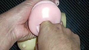 Trio kissy and dolly give blowjob and anal sex on desk