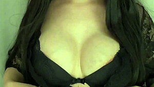 I'm the carpooler nursing mom, milking myself in this softcore scene. It's so sexy!