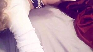 cheating wife milf gets bred in doggystyle on homemade snapchat video