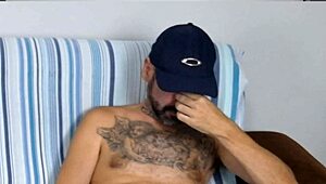 Wife Shows Off To Husband's Friend In Doggystyle With Tattoo And Cuckold Twist