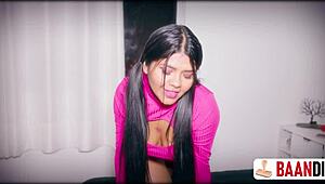 roxy the hot latina prostitute teases with her big ass and natural tits before using a dildo in this asmr session. her young curves make it irresistible.