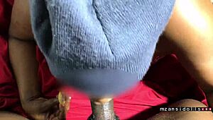 mature woman squirts from creampie in skirt