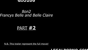 Belle Factor Part 2: 8 On 2 Gangbang With Facials