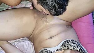 Sucking Big Clit of Juicy Neighbor Pornstar in Homemade Scene