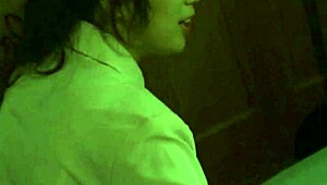 passionate japanese couple fucks with hairy pussy