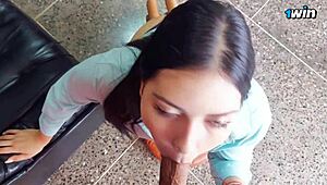 Girlfriend moans during delicious anal sex, ending with cum on her perfect ass!