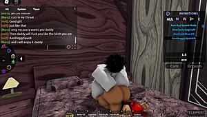 Rough Encounter With Fan In Roblox Condo.