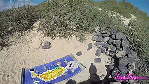 Detailed Naked Indian Couple Licking and Fucking in Cowgirl and Doggystyle on Beach with Foot Play