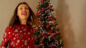 My Hot Stepmom Under Christmas Tree Encounter