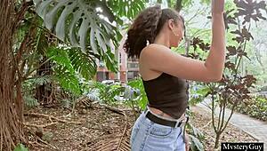 I convince tight latina for first time sex, she ejaculates