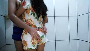 she headed for a shower with stepson but ended up taking his cock deep in pussy for hours 🚿🍆