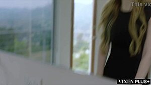 Bunny's First Threesome with Autumn Falls Featuring Cunilingus and Riding